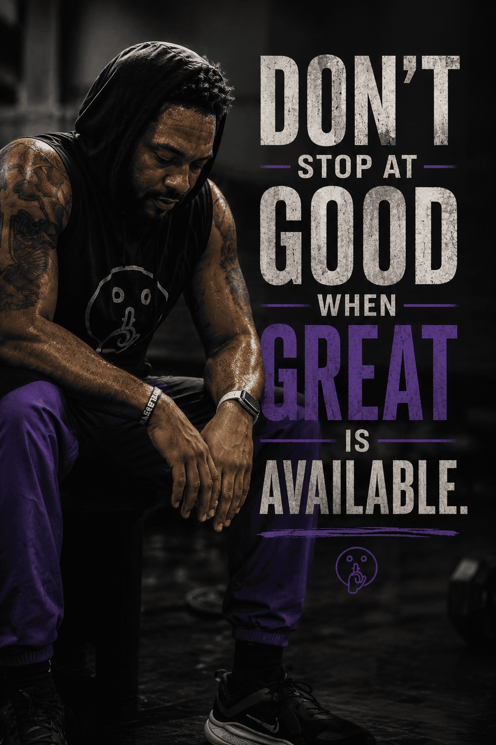 Don't stop at good when great is available — Chozen Kulture